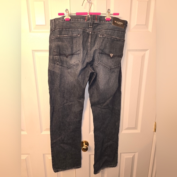 (38x34) Guess Men's Slim Straight Del Mar Fit Jeans - Picture 4 of 9